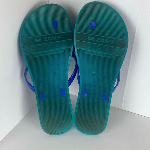 Bows and Butterflies Accented Flip Flop Sandals 7 - Picture 5 of 6